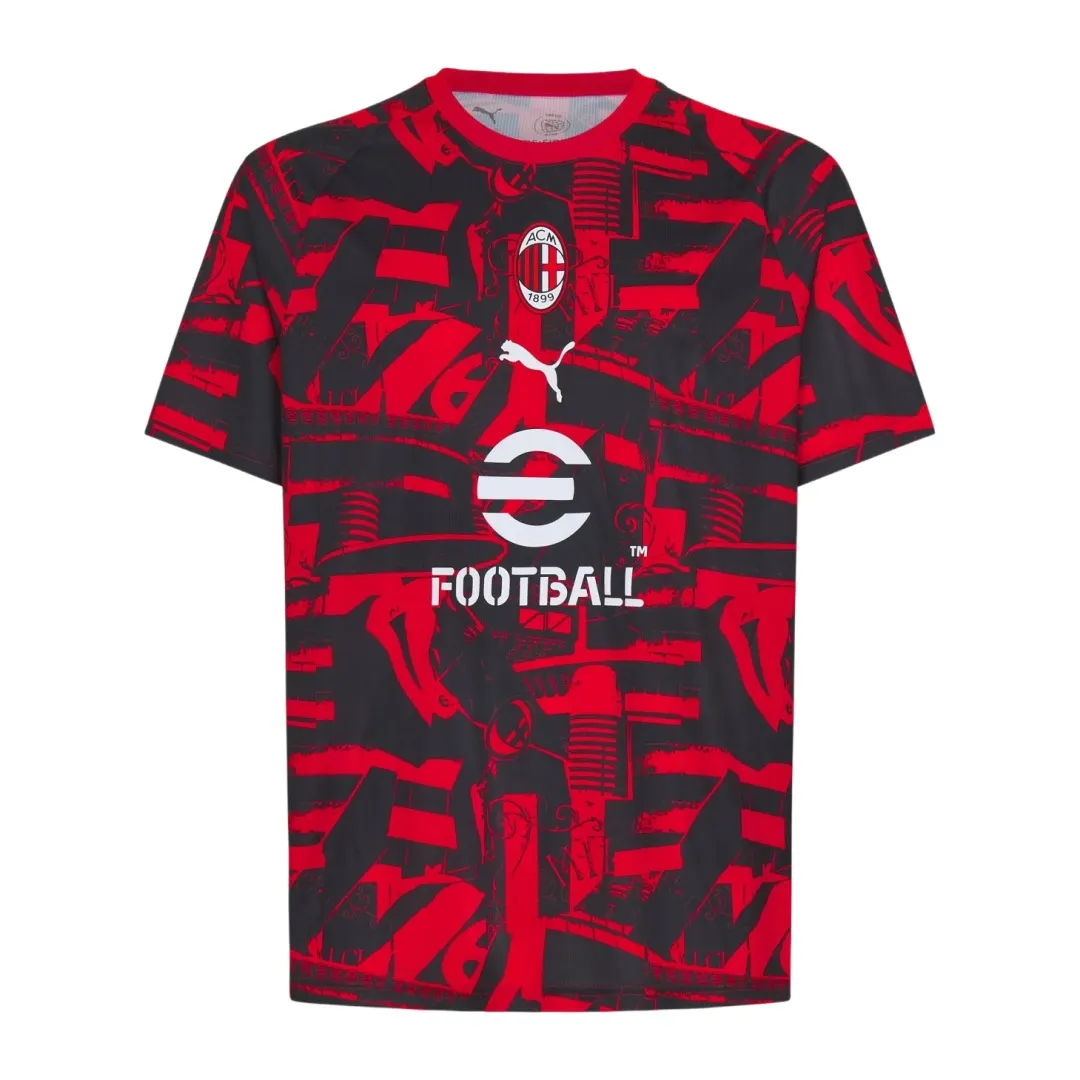 2026/2027 AC Milan Pre-Match Football Shirt 1:1 Thai Quality