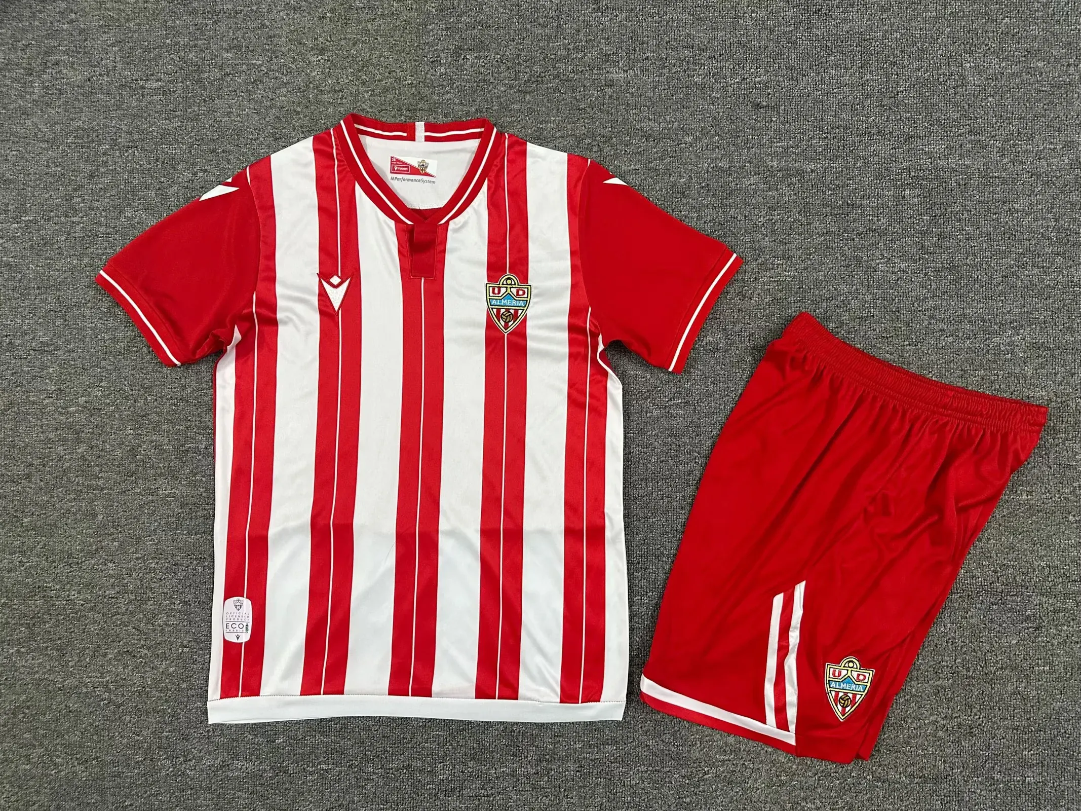 2025/2026 U.D. Almeria Home Football Shirt Kids Size 1:1 Thai Quality