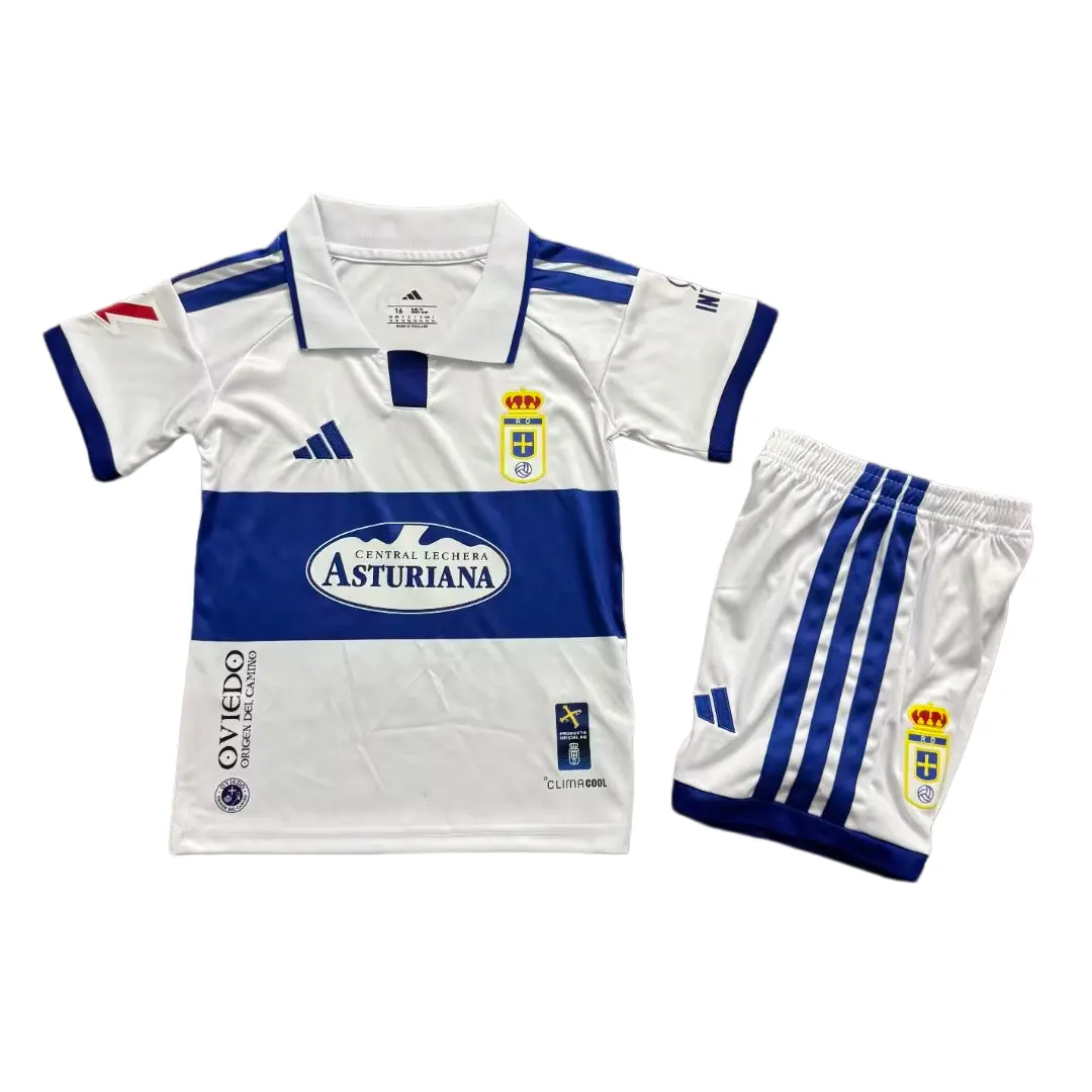 2026/2027 Real Oviedo Vetusta Away Football Shirt Kids Size 1:1 Thai Quality