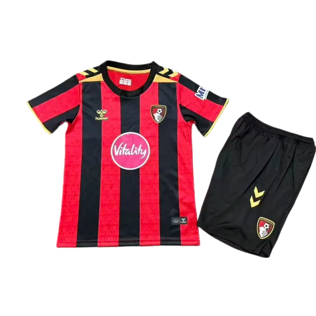 2026/2027 Bournemouth Home Football Shirt Kids Size 1:1 Thai Quality