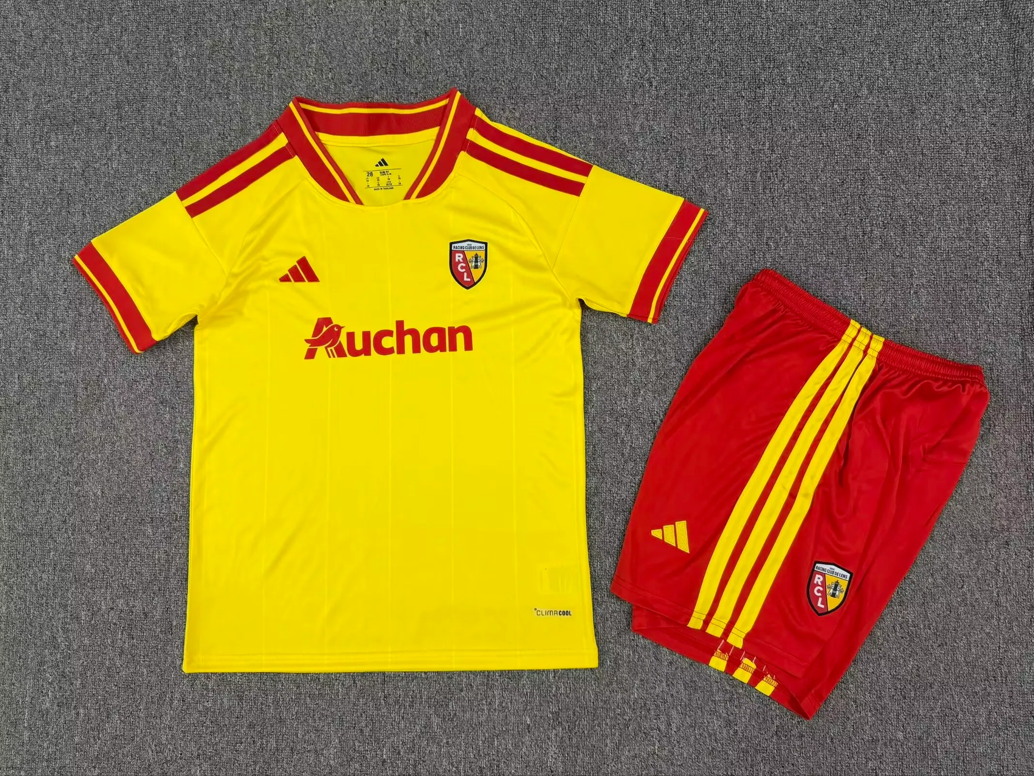 2026/2027 RC Lens Home Football Shirt Kids Size 1:1 Thai Quality