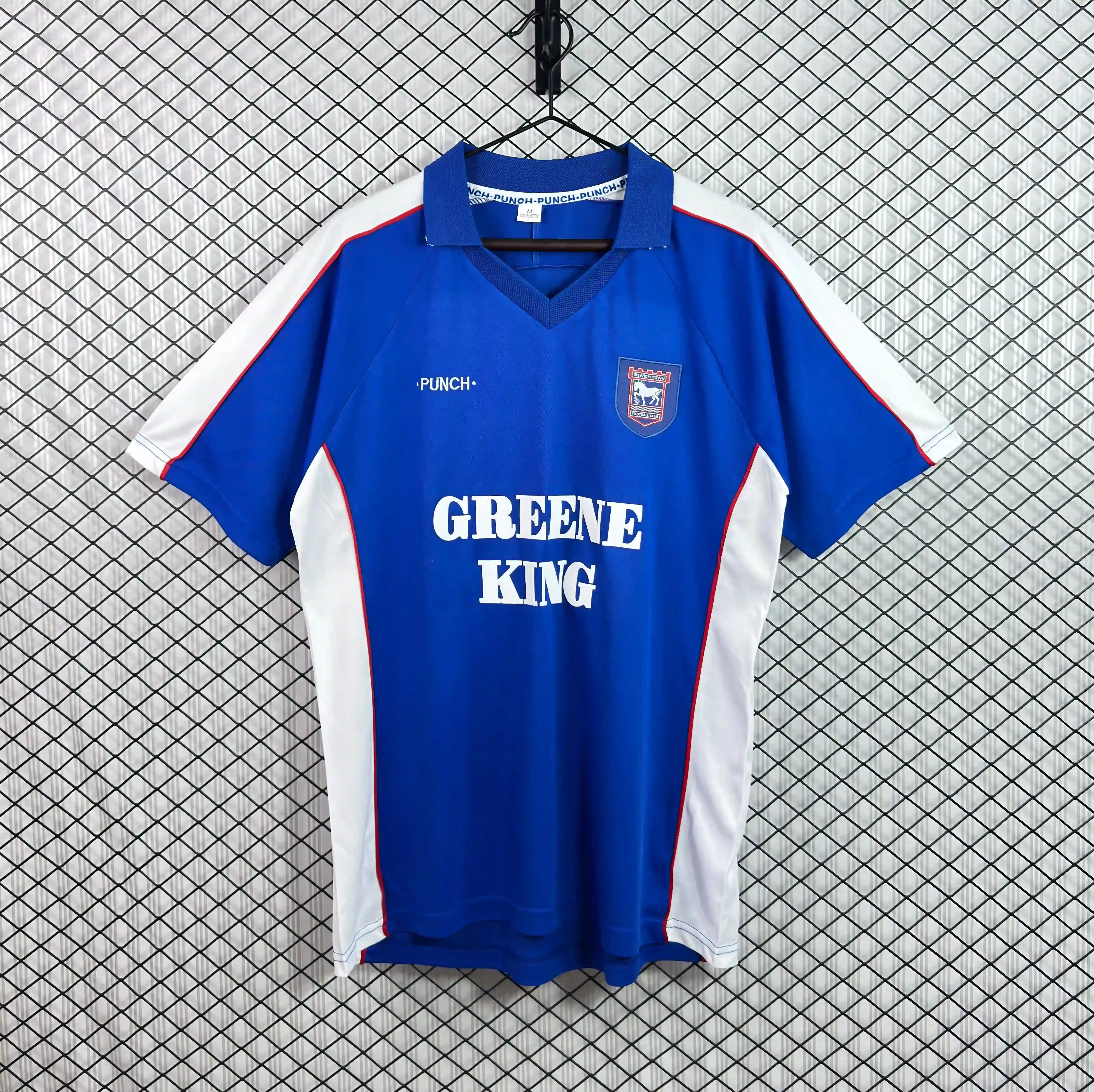 1999/2001 Retro Ipswich Town Home Football Shirt 1:1 Thai Quality