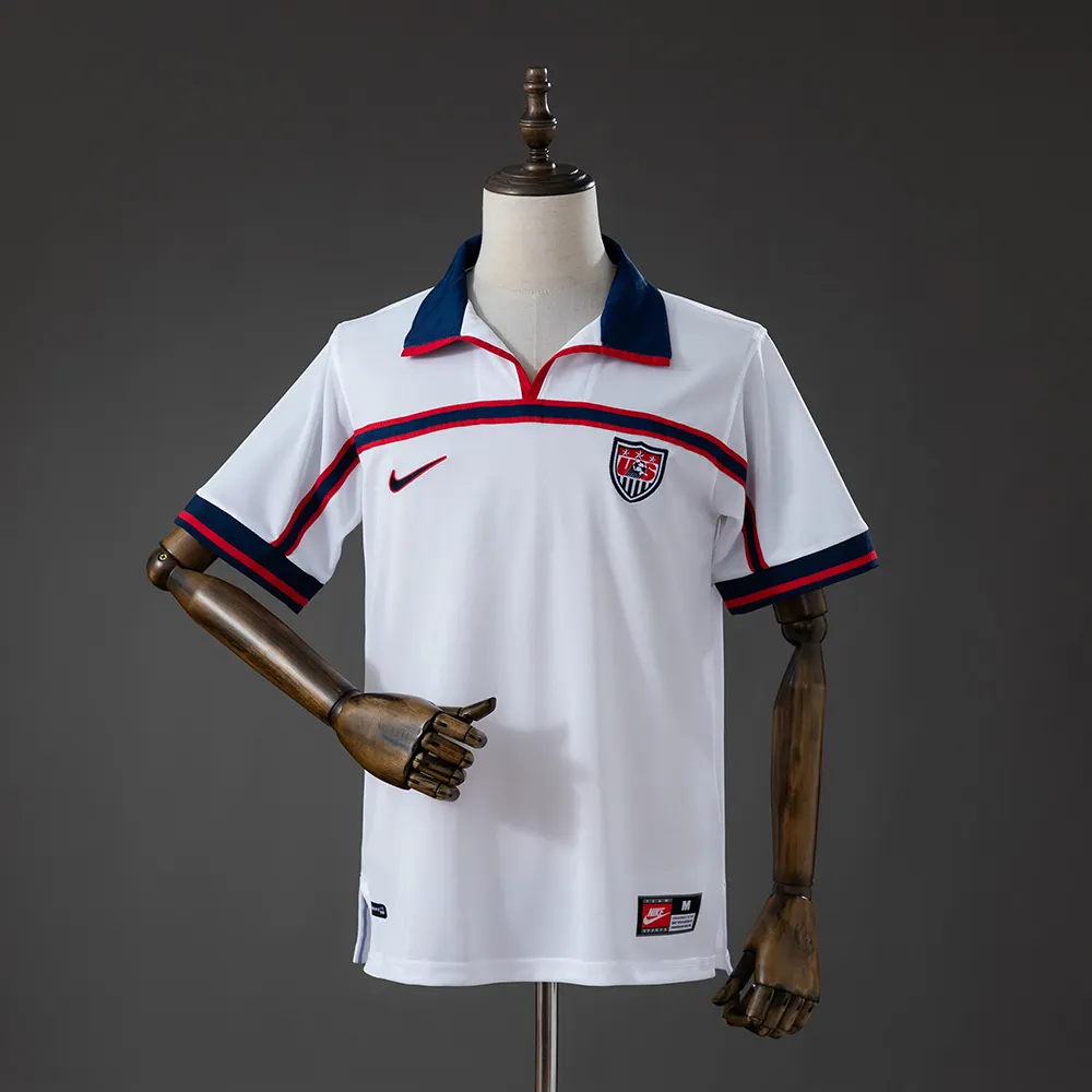 1998 Retro United States Home Football Shirt 1:1 Thai Quality