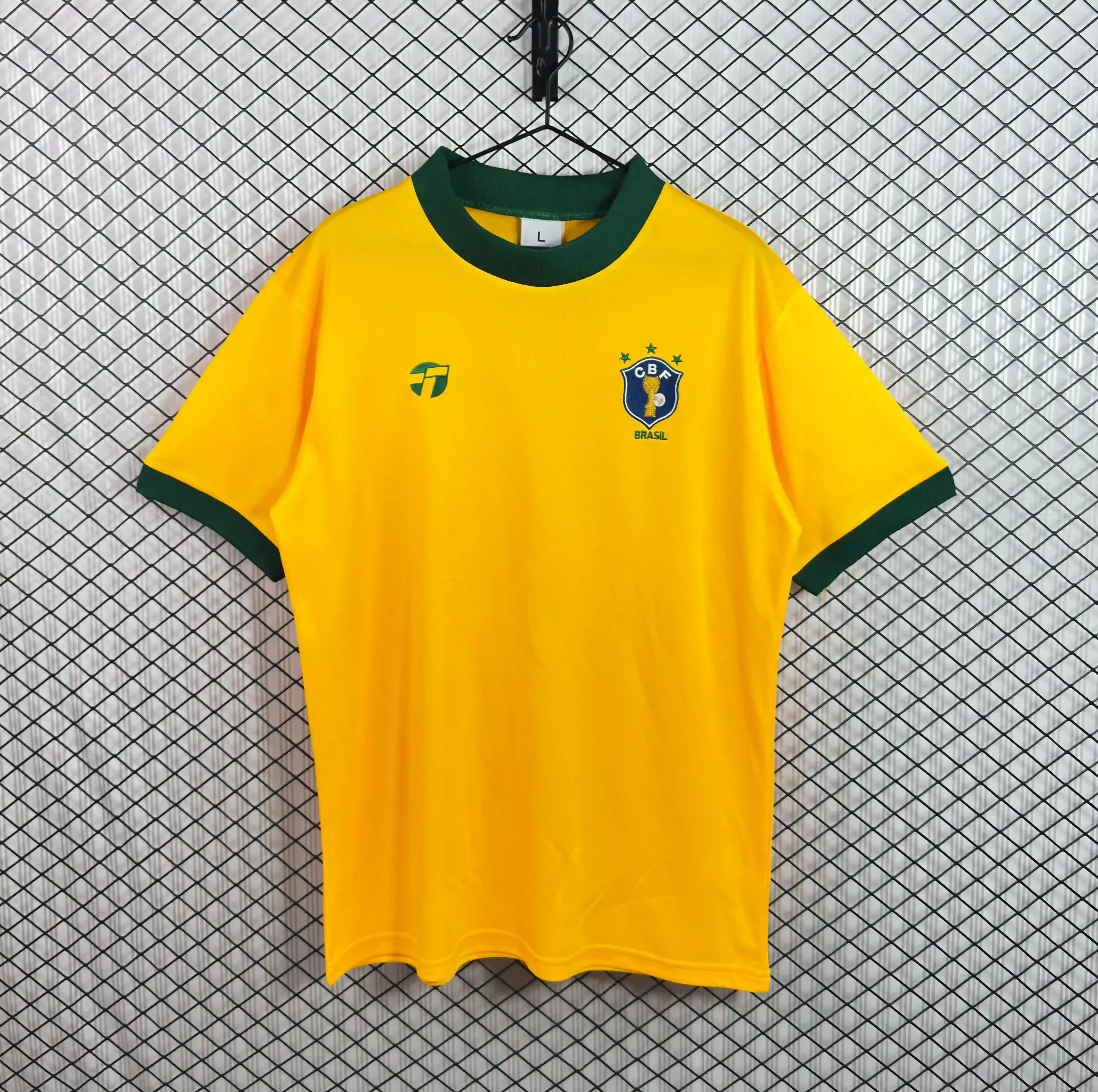 1982 Retro Brazil Home Football Shirt 1:1 Thai Quality