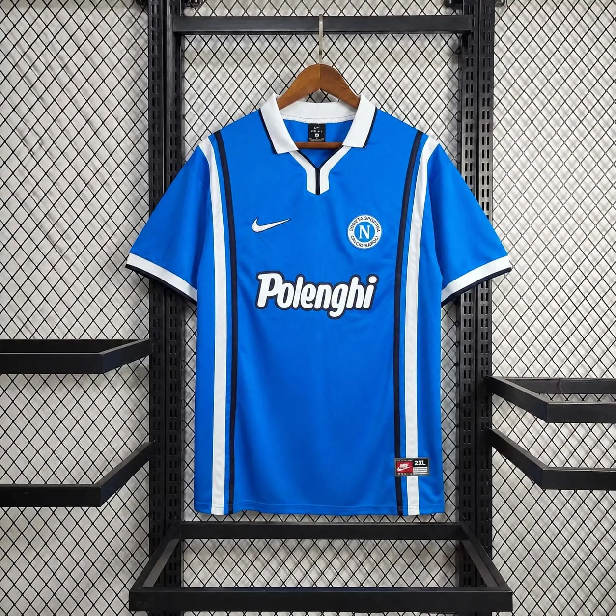 1997/1998 Retro Napoli Home Football Shirt 1:1 Thai Quality