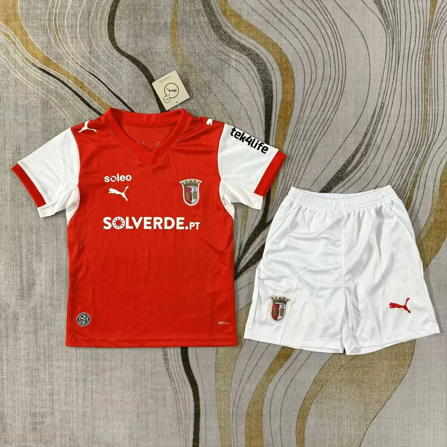 2026/2027 Braga Home Football Shirt Kids Size 1:1 Thai Quality