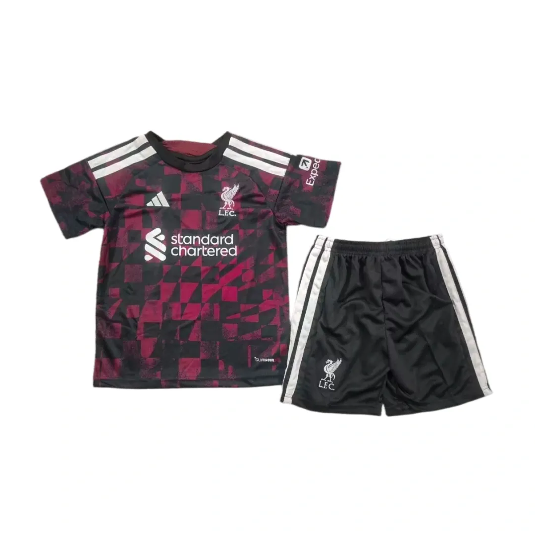 2026/2027 Liverpool Third Away Football Shirt Kids Size 1:1 Thai Quality