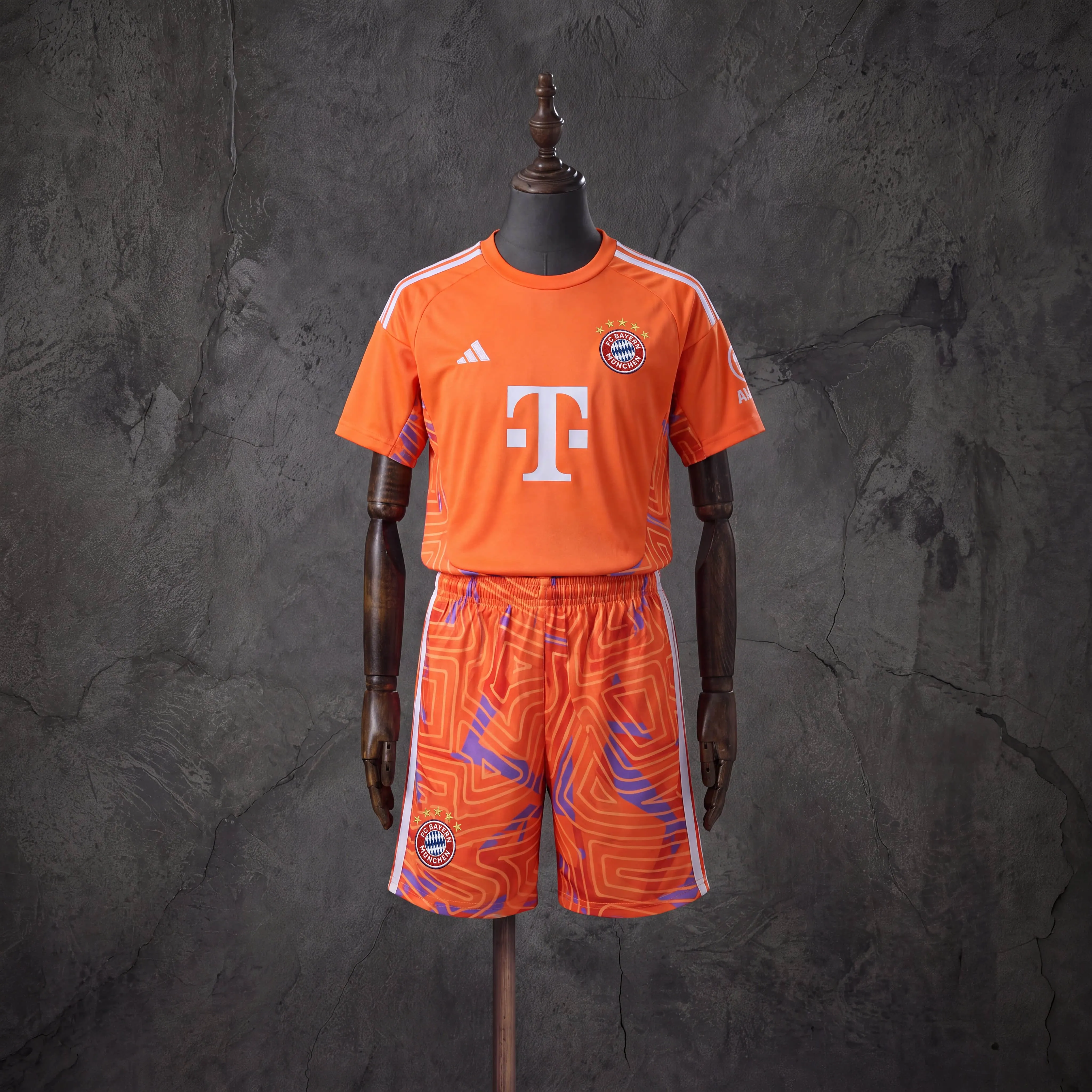2026/2027 Bayern Munchen Goalkeeper Football Shirt Kids Size 1:1 Thai Quality