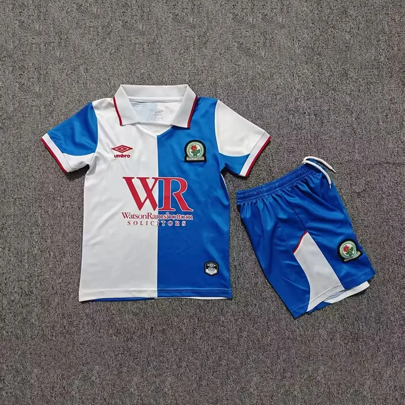 2026/2027 Blackburn Rovers Home Football Shirt Kids Size 1:1 Thai Quality
