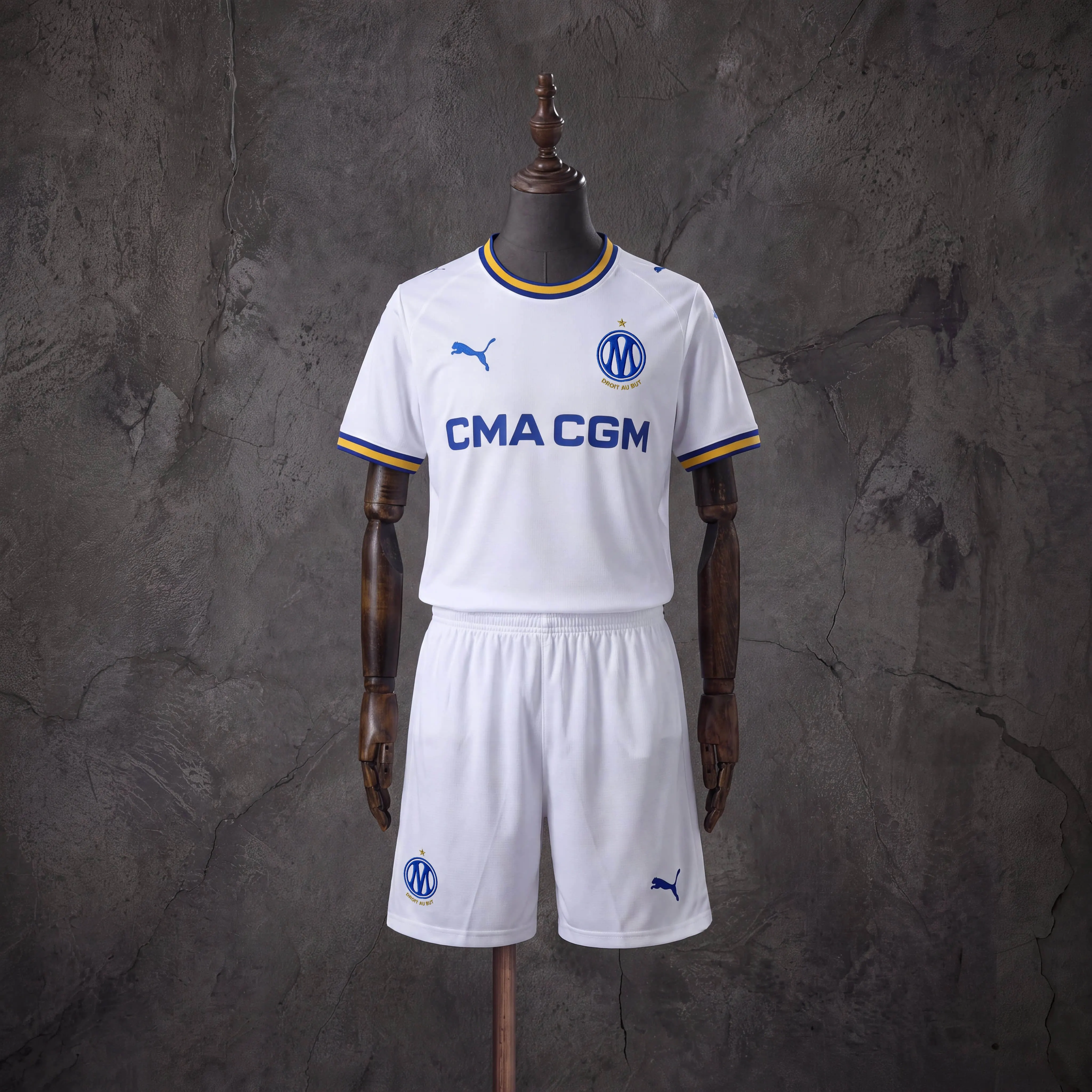 2026/2027 Olympique Marseille Home Football Shirt Kids Size 1:1 Thai Quality