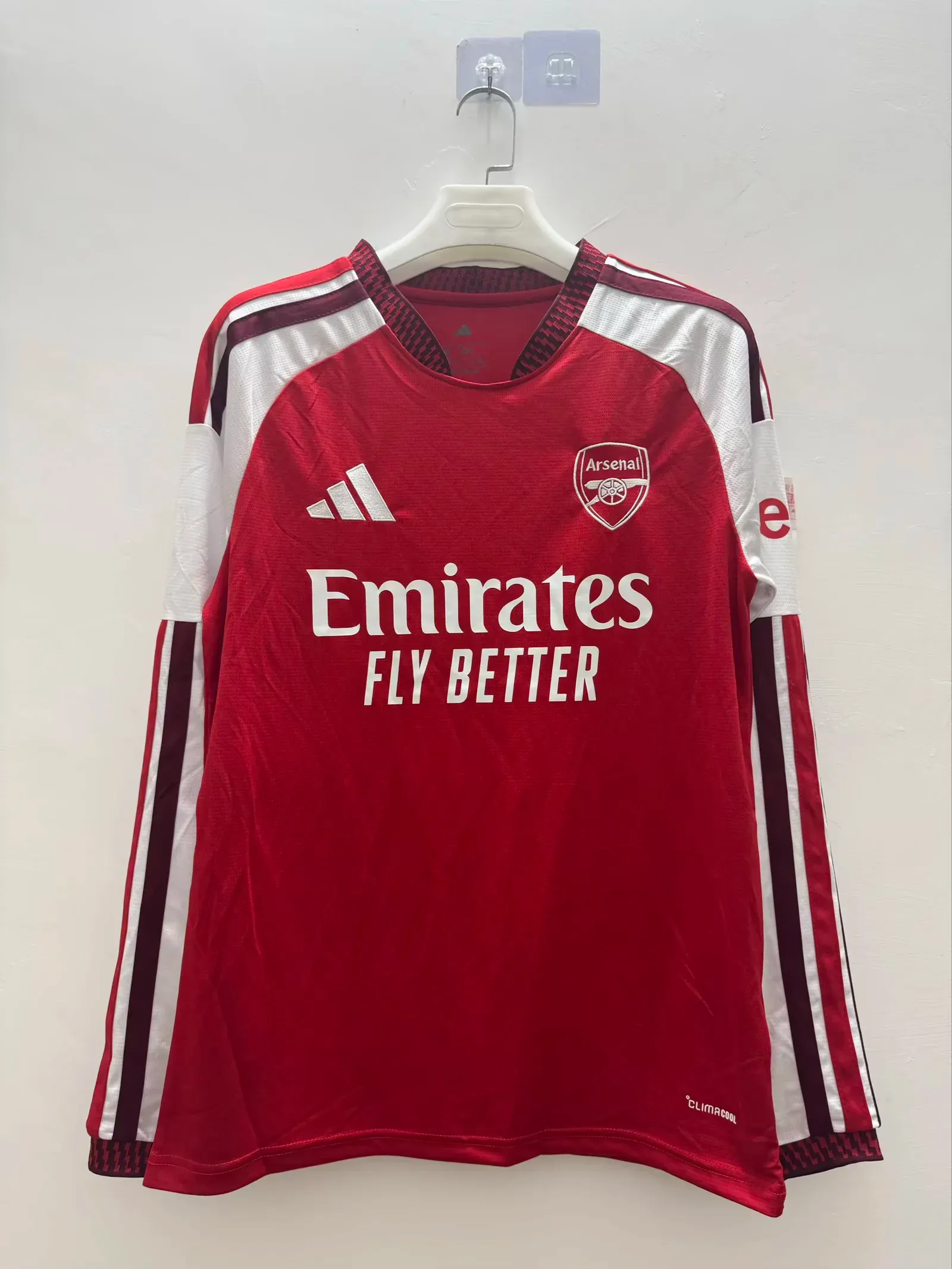2026/2027 Long Sleeve Arsenal Home Football Shirt 1:1 Thai Quality