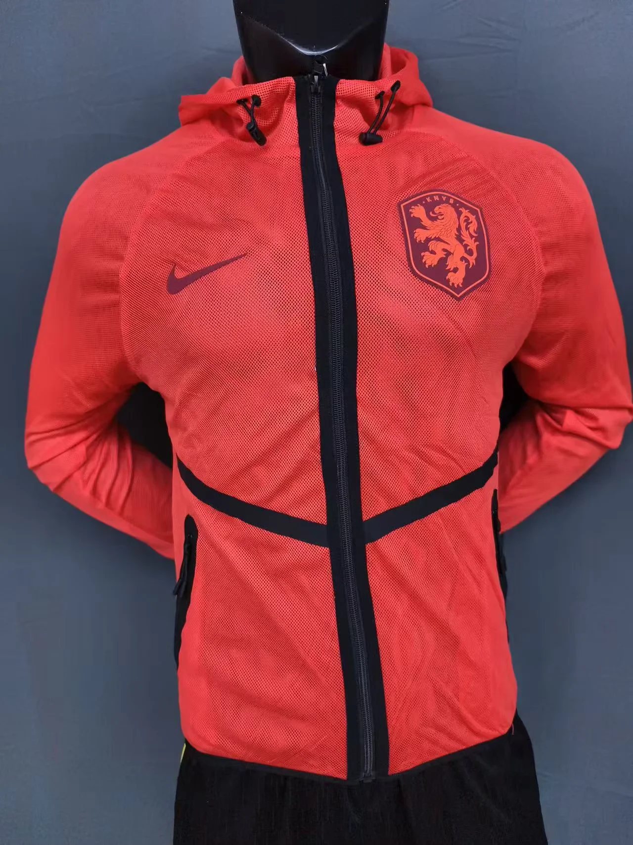 2026 Netherlands Stage Outfit Windbreaker Football Shirt