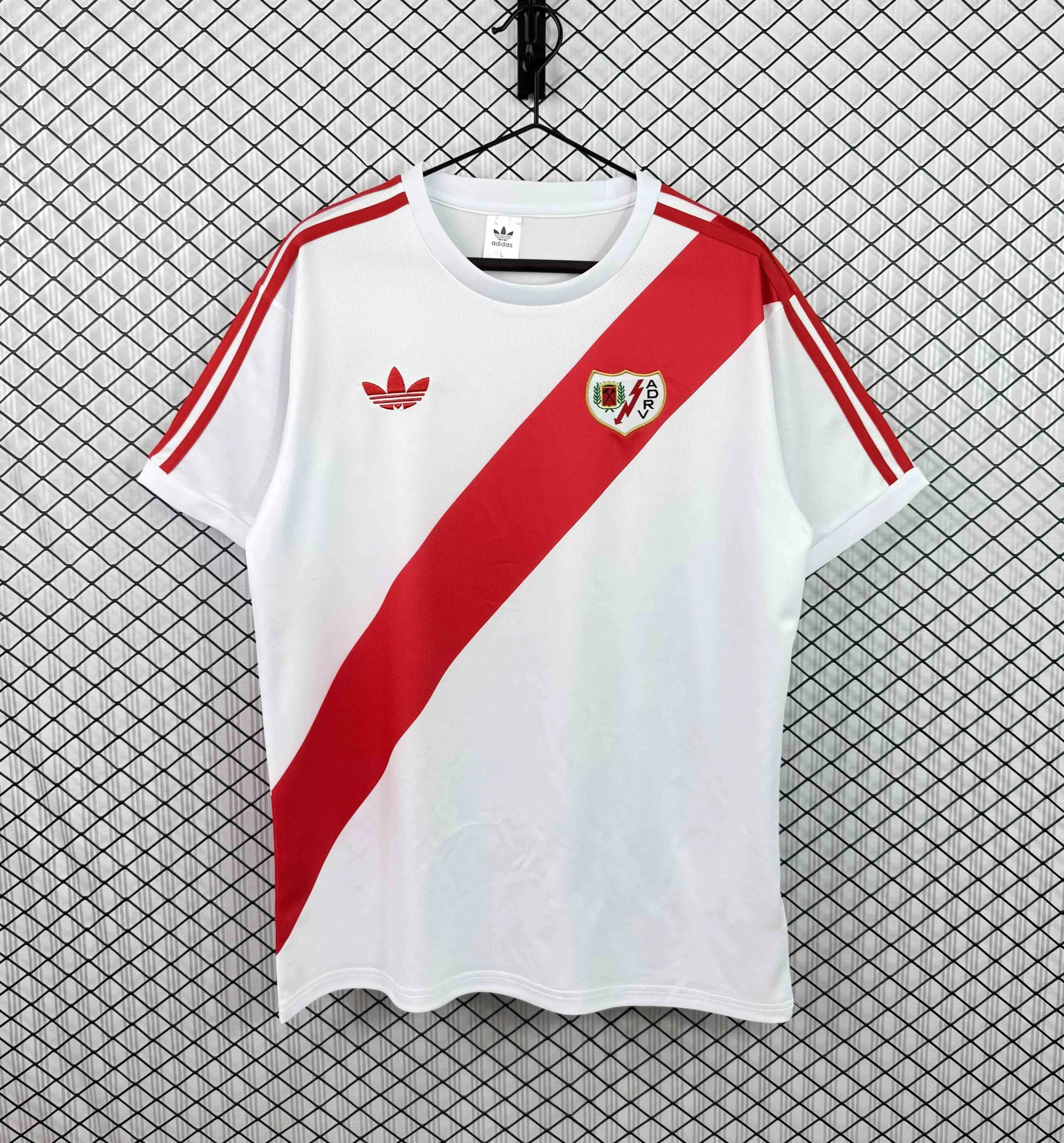 1977/1979 Retro Rayo Vallecano Home Football Shirt 1:1 Thai Quality