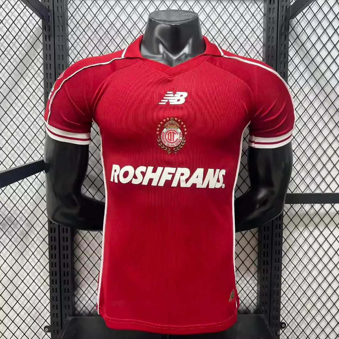 2026/2027 Player Version Toluca Home Football Shirt 1:1 Thai Quality