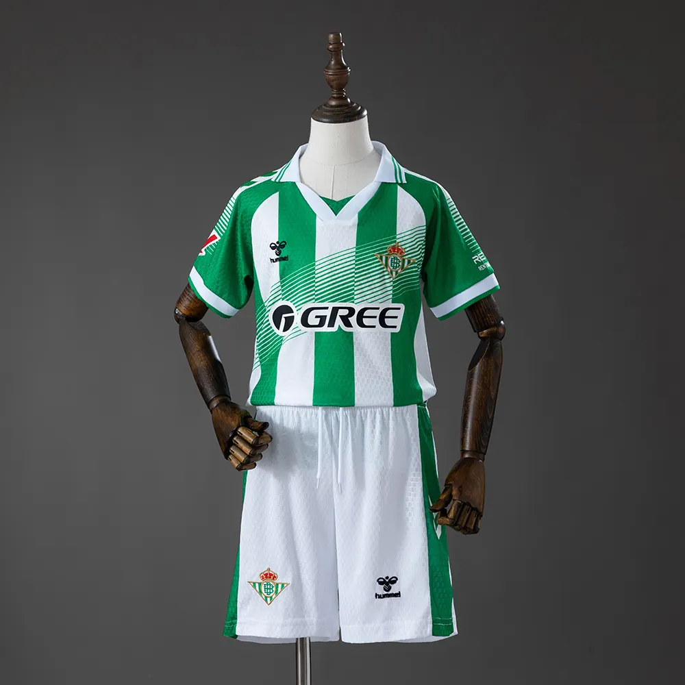 2026/2027 Real Betis Home Football Shirt Kids Size 1:1 Thai Quality