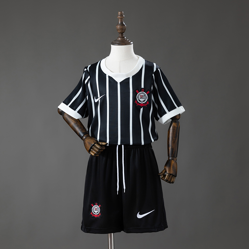 2026/2027 Corinthians Away Football Shirt Kids Size 1:1 Thai Quality