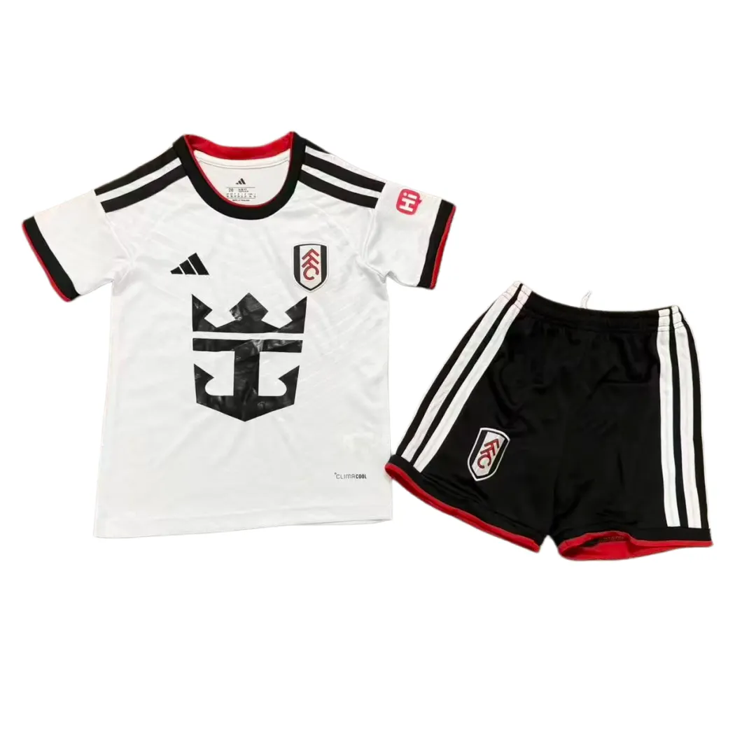 2026/2027 Fulham Home Football Shirt Kids Size 1:1 Thai Quality