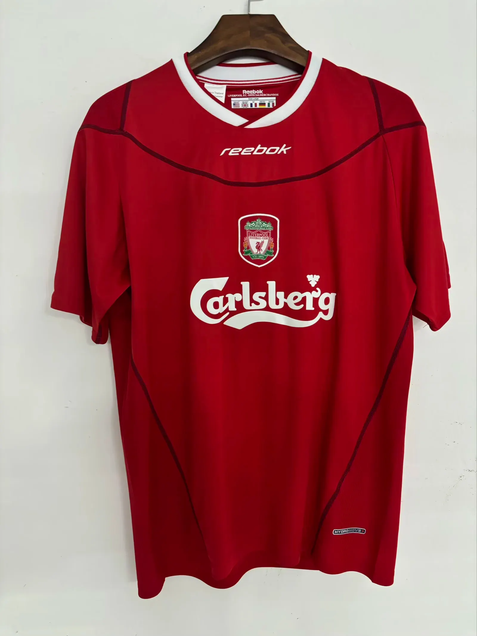 2002/2004 Retro Liverpool Home Football Shirt 1:1 Thai Quality
