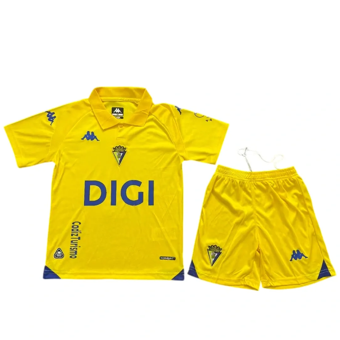 2026/2027 Cádiz Home Football Shirt Kids Size 1:1 Thai Quality