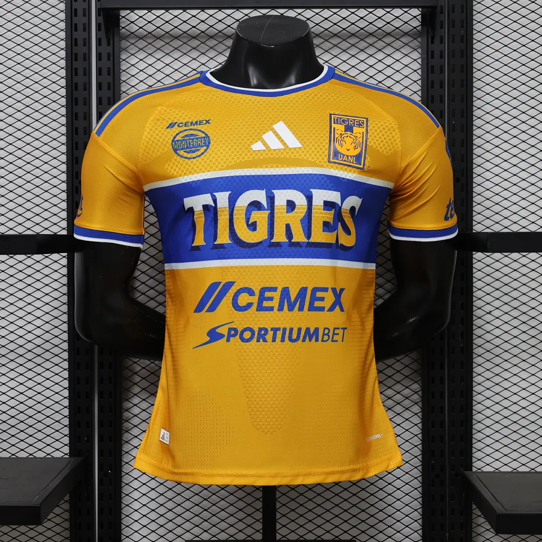 2026/2027 Player Version Tigres UANL Home Football Shirt 1:1 Thai Quality