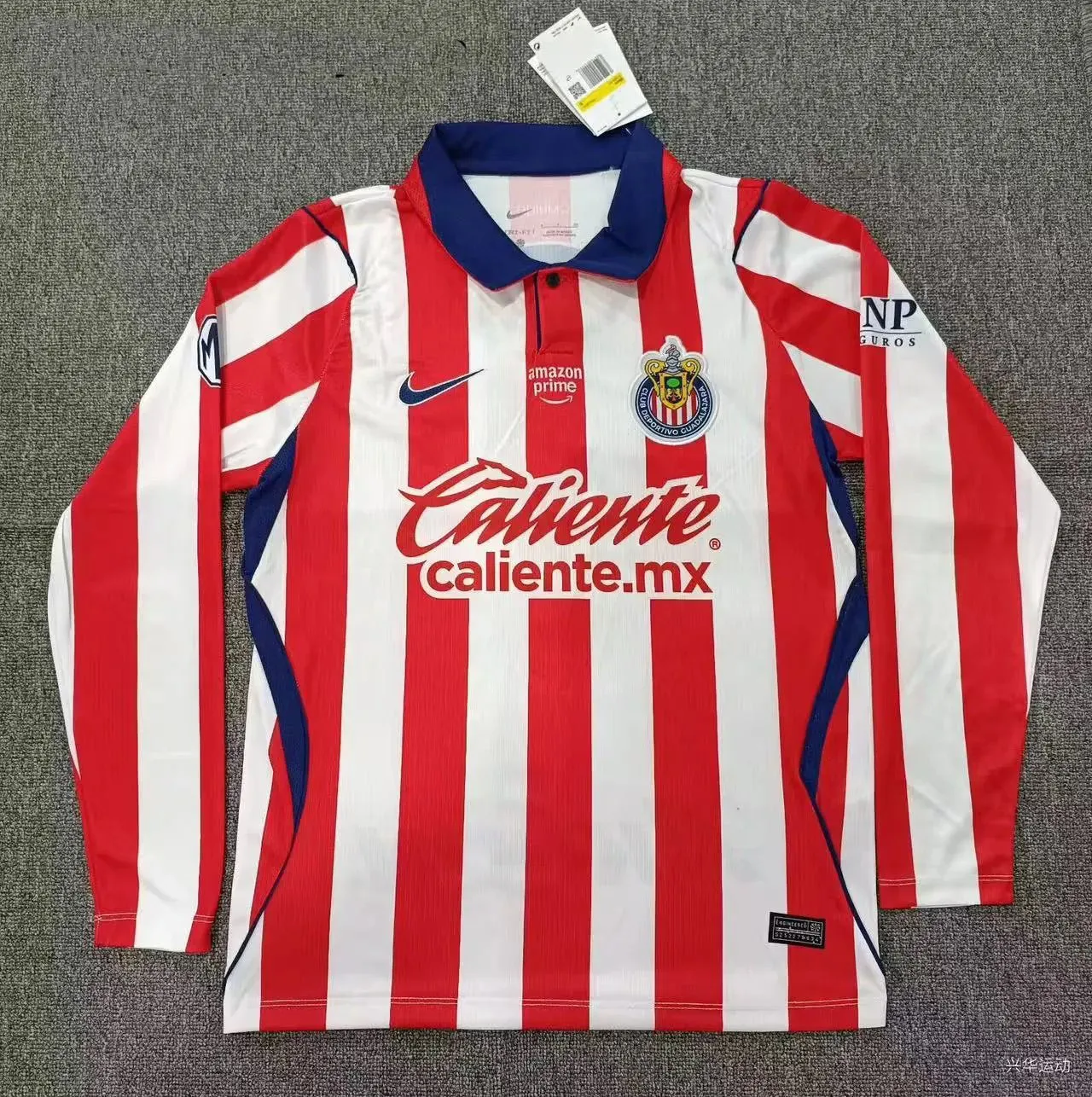 2026/2027 Long Sleeve Chivas de Guadalajara Home Football Shirt 1:1 Thai Quality