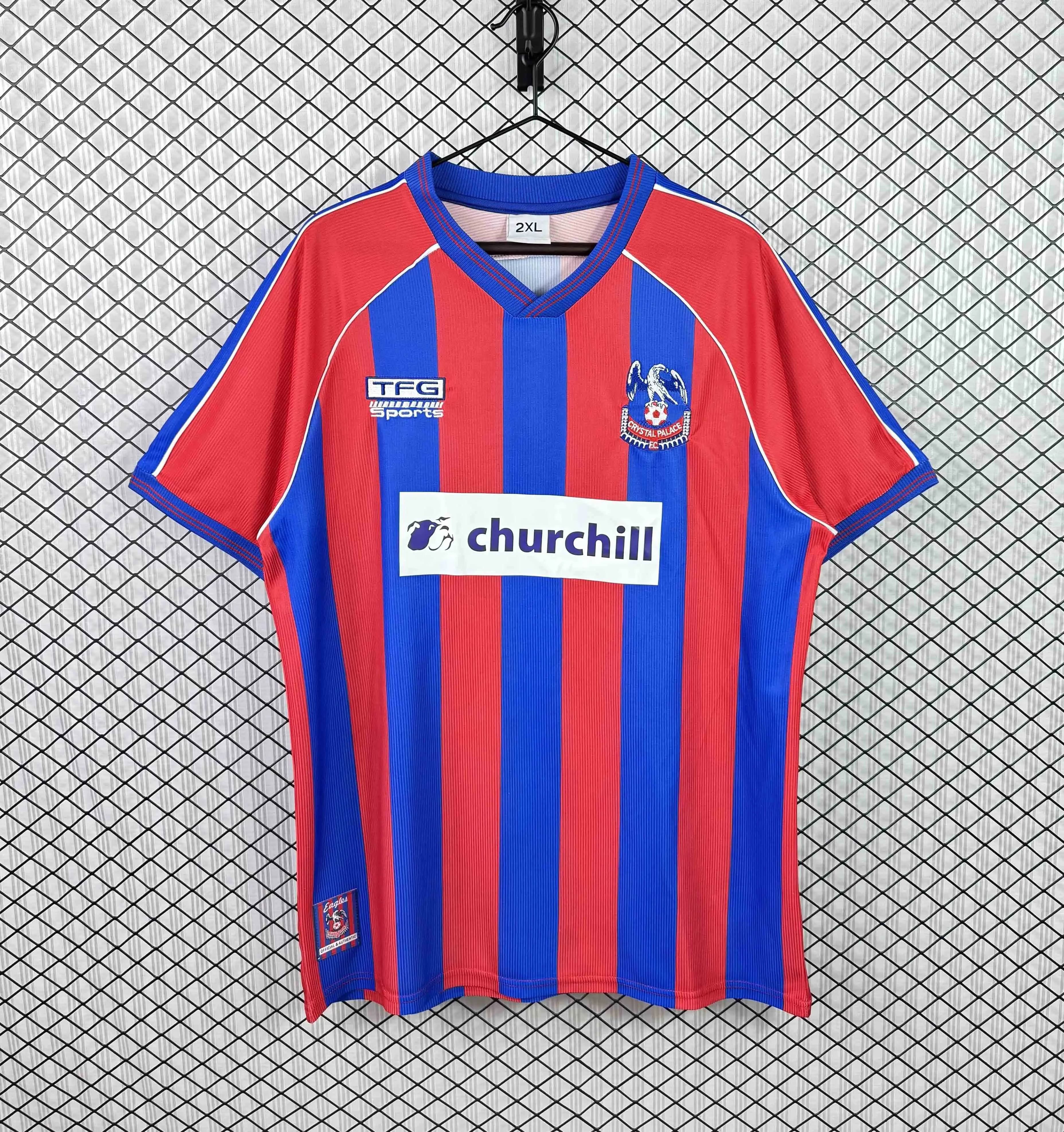 1999/2000 Retro Crystal Palace Home Football Shirt 1:1 Thai Quality