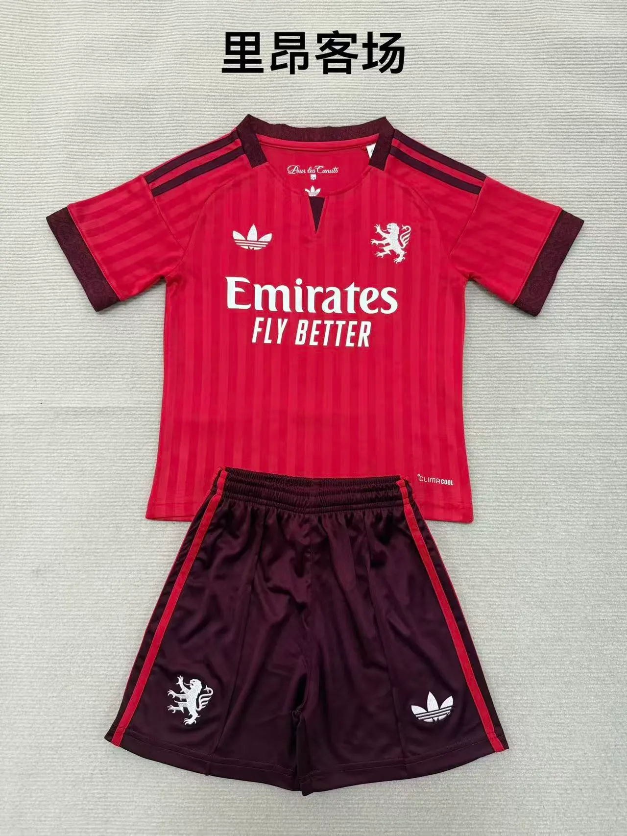 2026/2027 Lyon Away Football Shirt Kids Size 1:1 Thai Quality