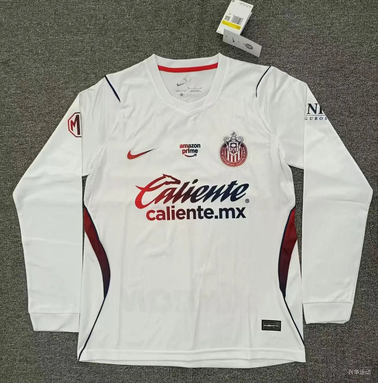 2026/2027 Long Sleeve Chivas de Guadalajara Away Football Shirt 1:1 Thai Quality
