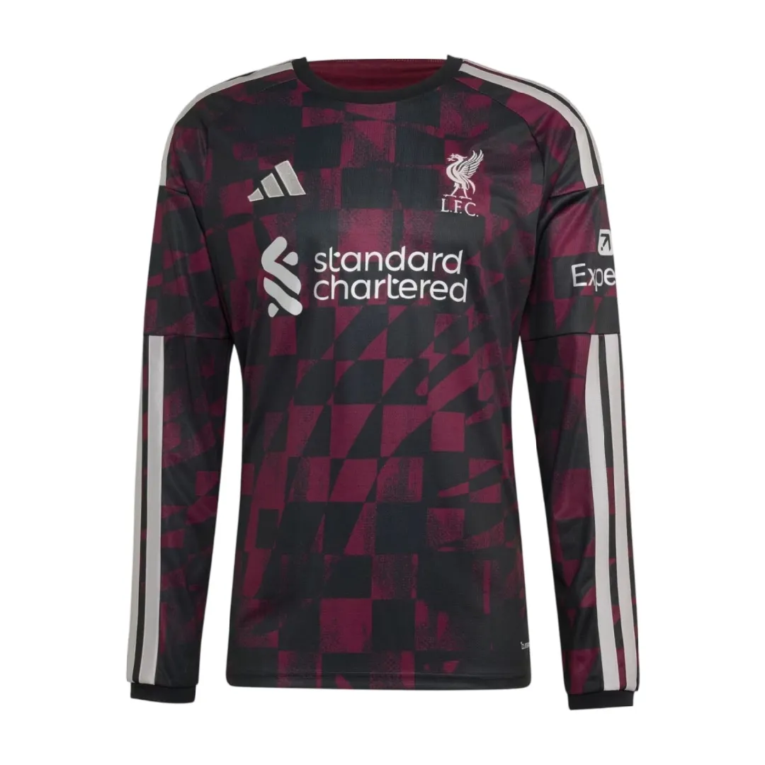 2026/2027 Long Sleeve Liverpool Third Away Football Shirt 1:1 Thai Quality