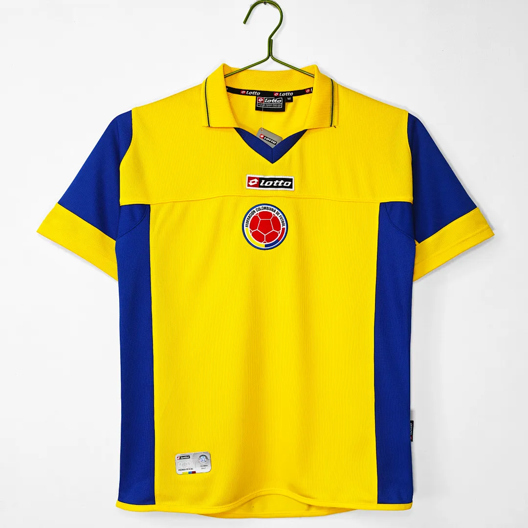 2003/2005 Retro Colombia Home Football Shirt 1:1 Thai Quality
