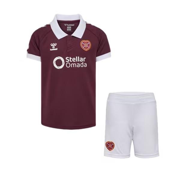 2026/2027 Hearts Home Football Shirt Kids Size 1:1 Thai Quality
