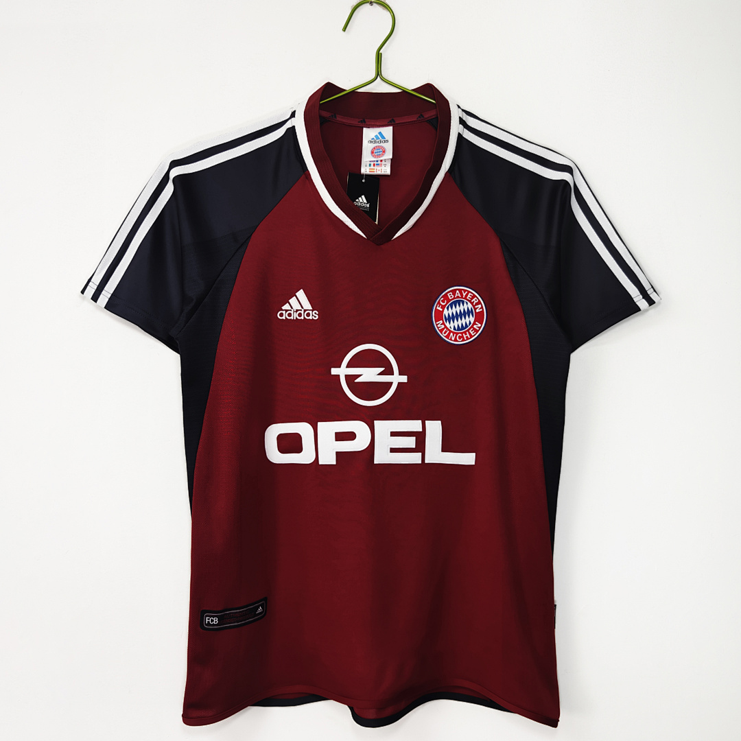 2001/2002 Retro Bayern Munchen Home Football Shirt 1:1 Thai Quality