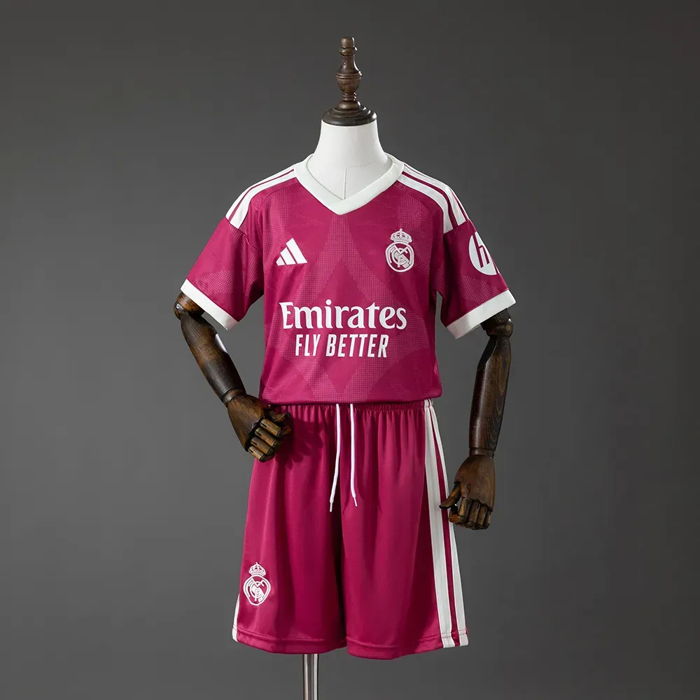 2026/2027 Real Madrid Third Away Football Shirt Kids Size 1:1 Thai Quality