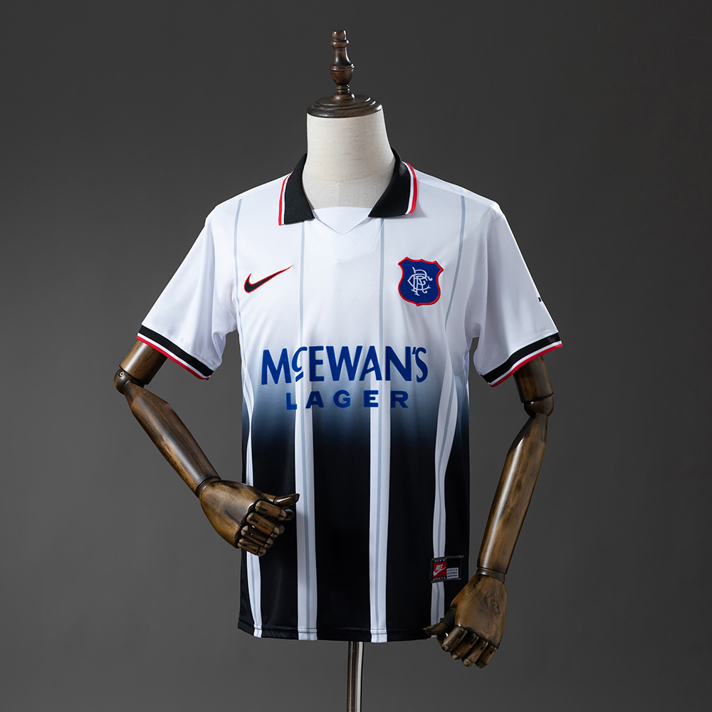 1997/1999 Retro Rangers Away Football Shirt 1:1 Thai Quality