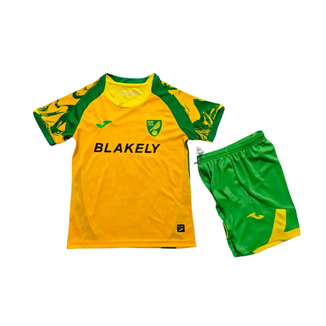2026/2027 Norwich City Home Football Shirt Kids Size 1:1 Thai Quality