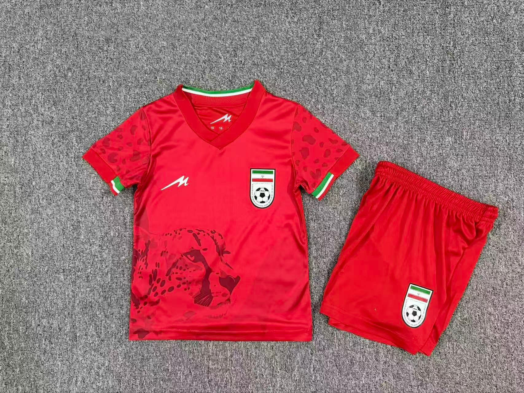 2026 Iran Away Football Kids Size1:1 Thai Quality