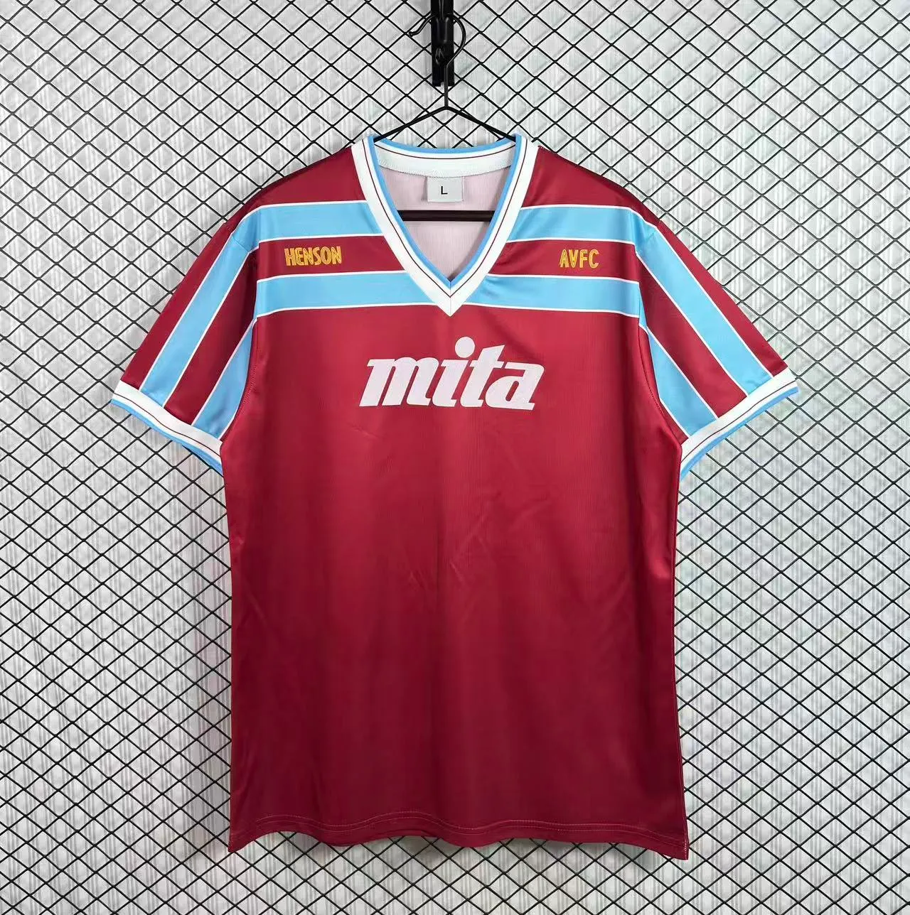 1985/1987 Aston Villa Home Football Shirt 1:1 Thai Quality