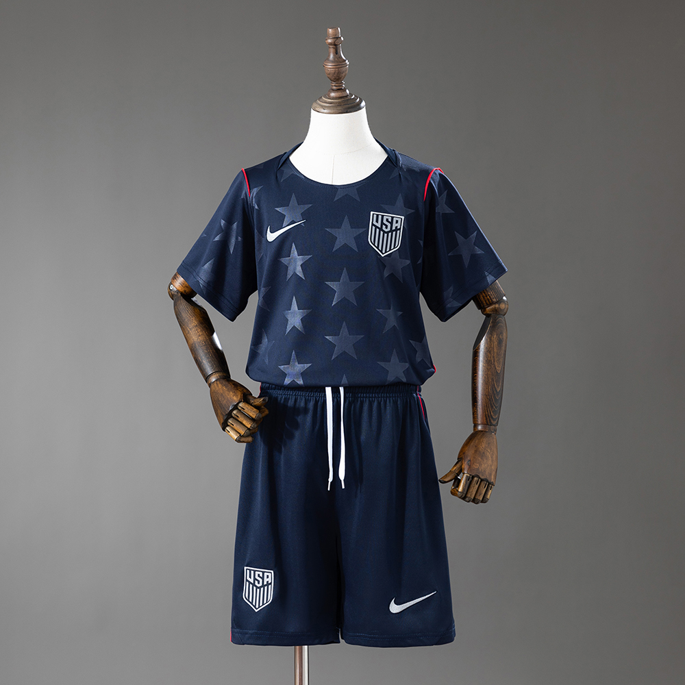 2026 United States National Team Away Football Shirt Kids Size 1:1 Thai Quality