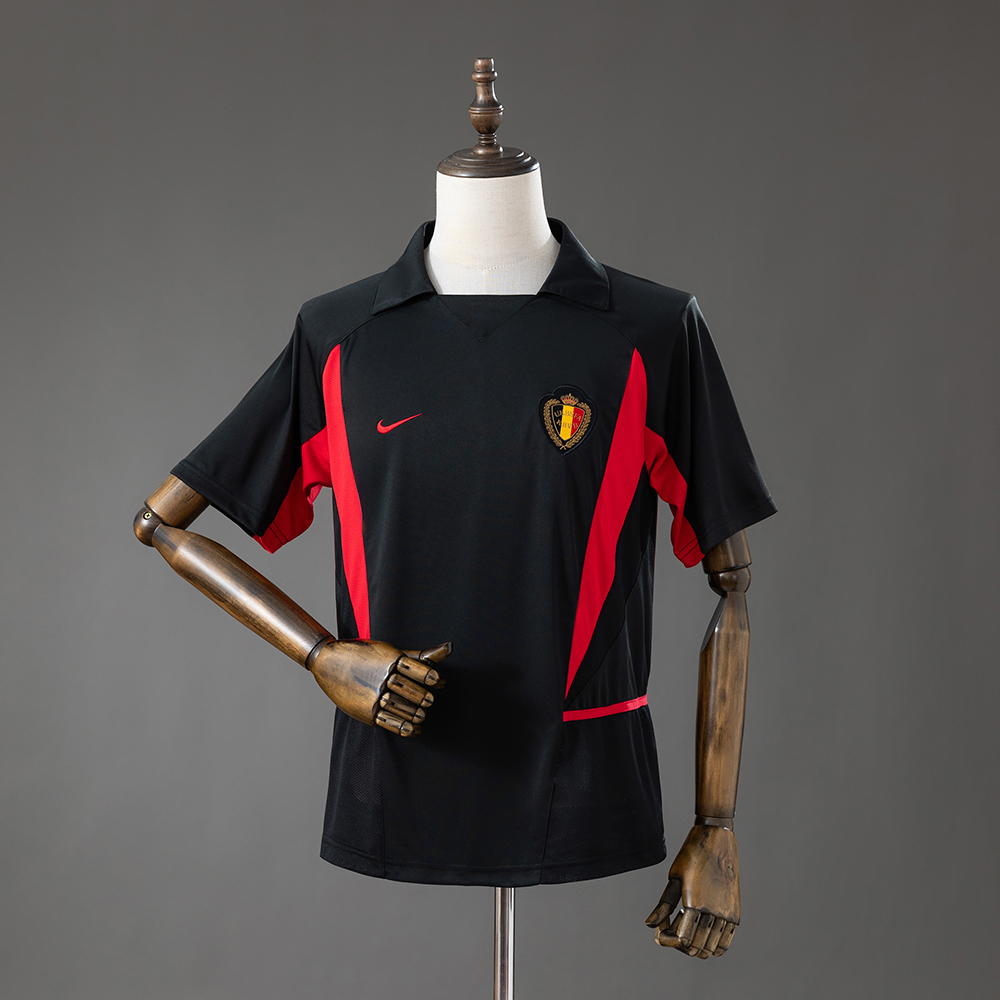 2002 Retro Belgium Away Football Shirt 1:1 Thai Quality