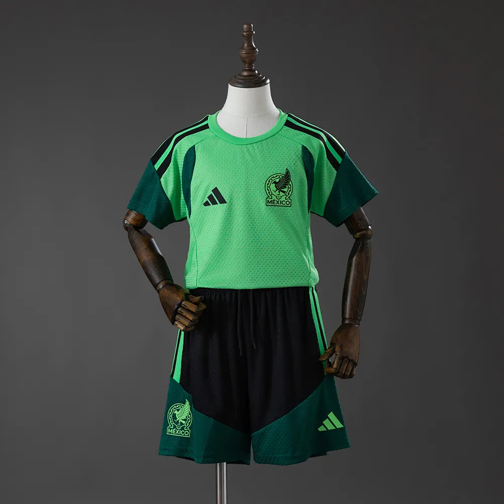 2026 Mexico Training Wear Football Shirt Kids Size 1:1 Thai Quality