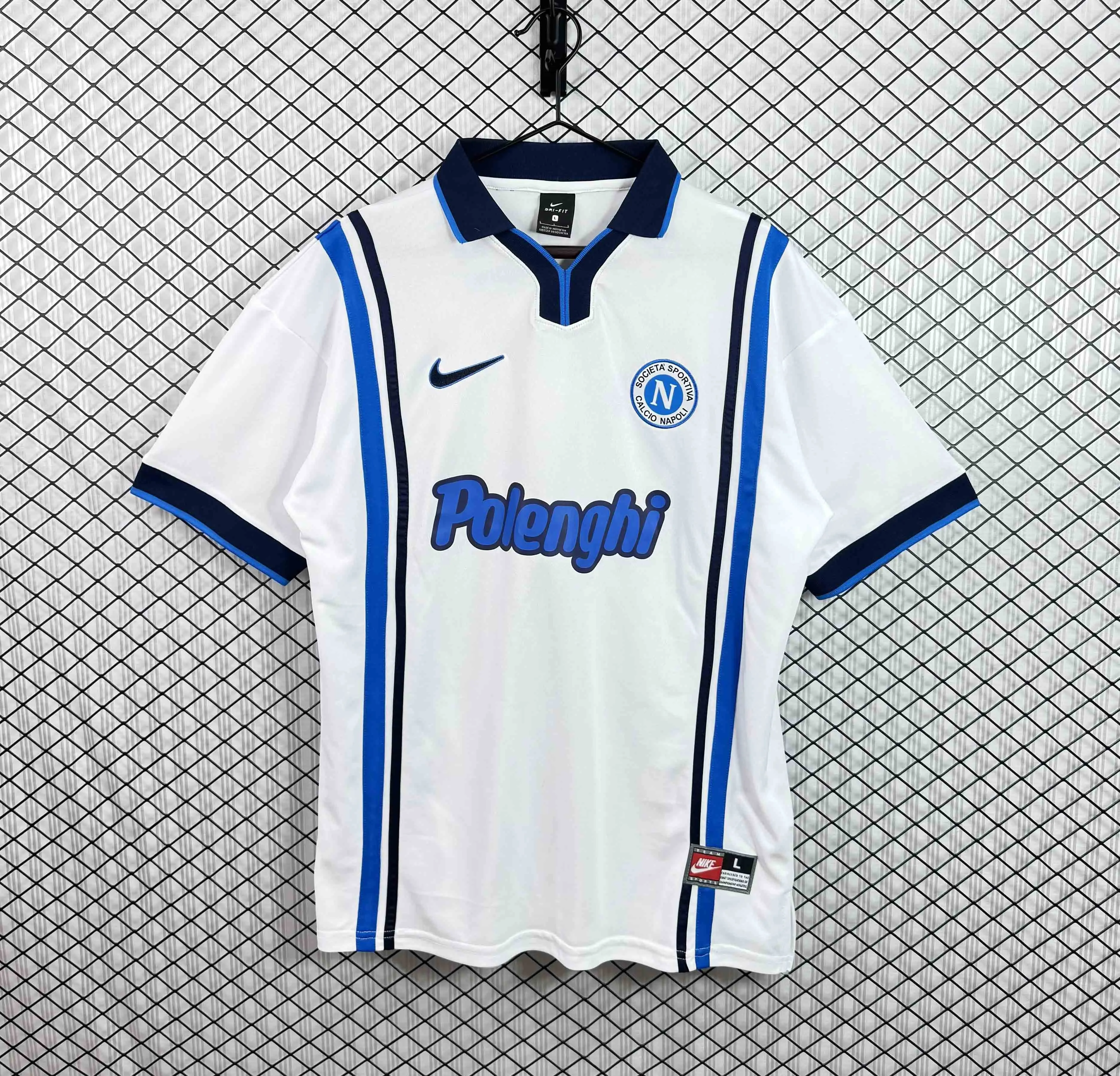 1997/1998 Retro Napoli Away Football Shirt 1:1 Thai Quality