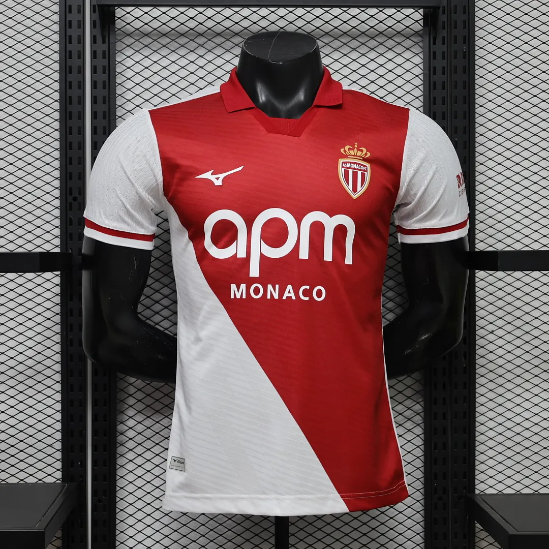 2026/2027 Player Version AS Monaco Home Football Shirt 1:1 Thai Quality