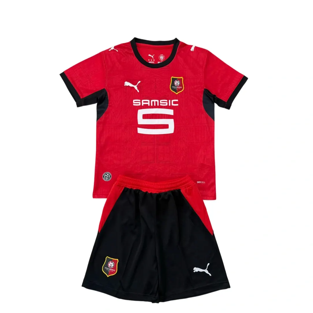 2026/2027 Stade Rennais Home Football Shirt Kids Size 1:1 Thai Quality