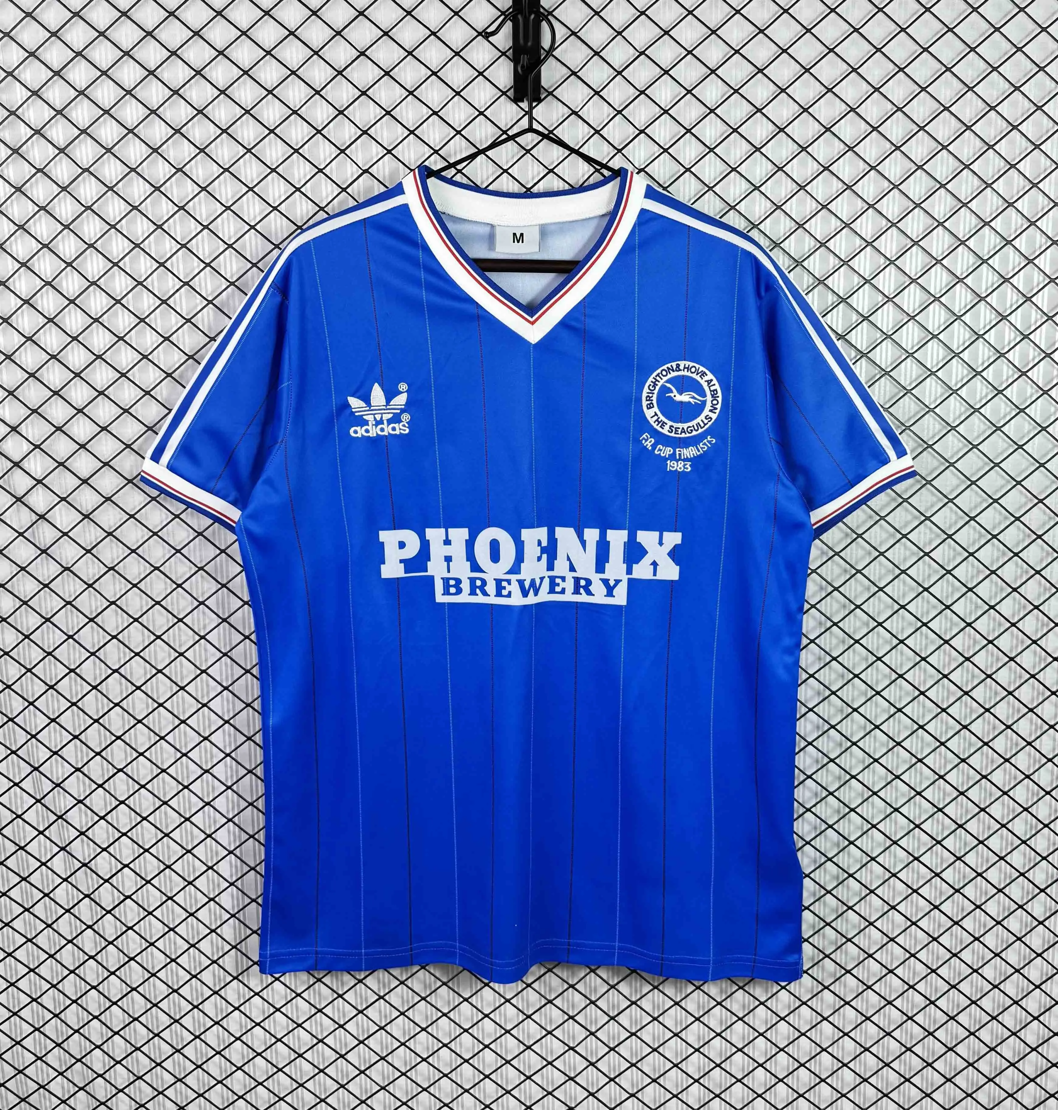 1983/1984 Retro Brighton Home Football Shirt 1:1 Thai Quality