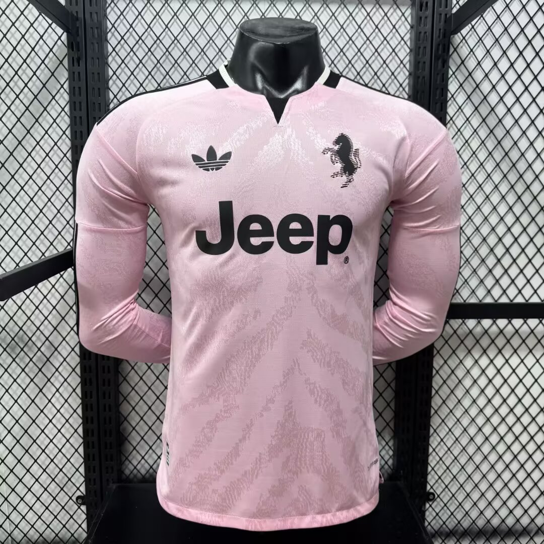 2026/2027 Player Version Long Sleeve Juventus Away Football Shirt 1:1 Thai Quality