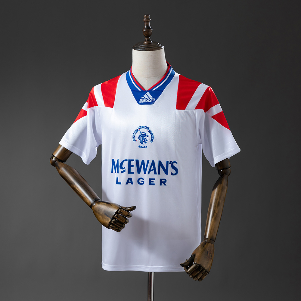 1992/1994 Retro Rangers Away Football Shirt 1:1 Thai Quality
