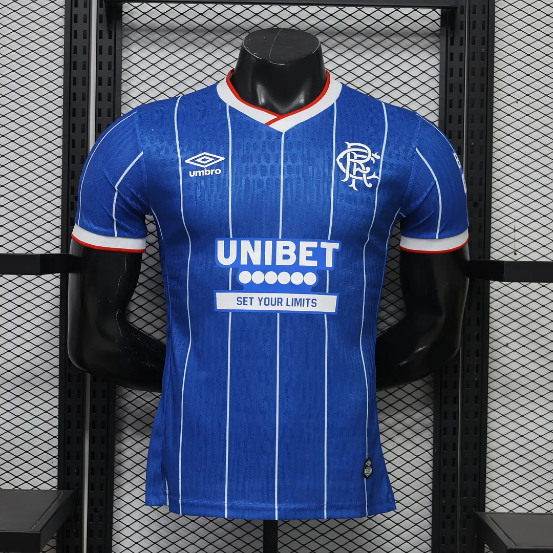 2026/2027 Player Version Rangers Home Football Shirt 1:1 Thai Quality