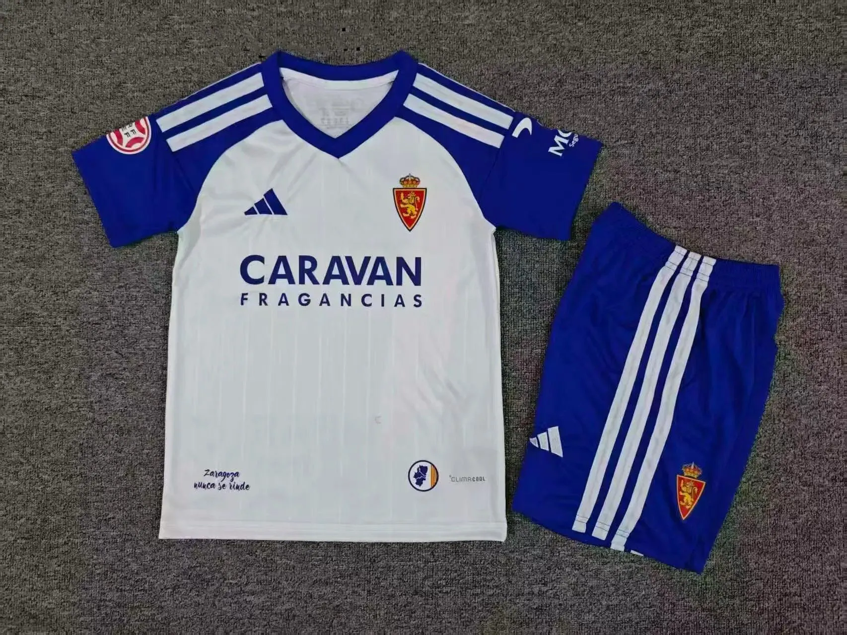 2026/2027 Real Zaragoza Home Football Shirt Kids Size 1:1 Thai Quality
