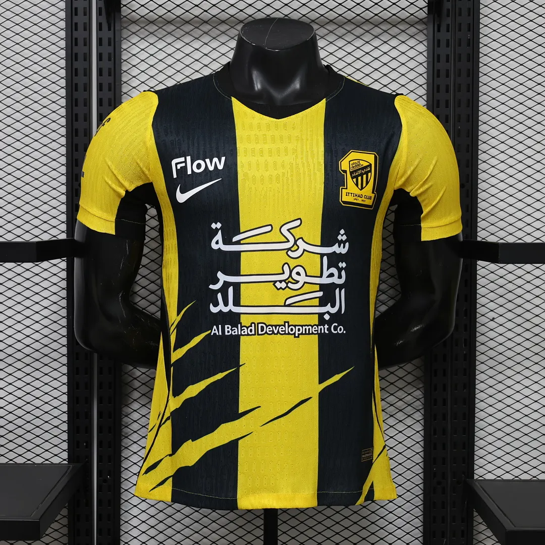 2026/2027 Player Version Al-Ittihad Home Football Shirt 1:1 Thai Quality