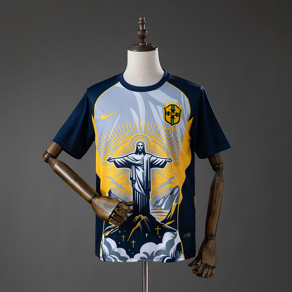 2026 Brazil Christ the Savior- Yellow Jersey 1:1 Thai Quality